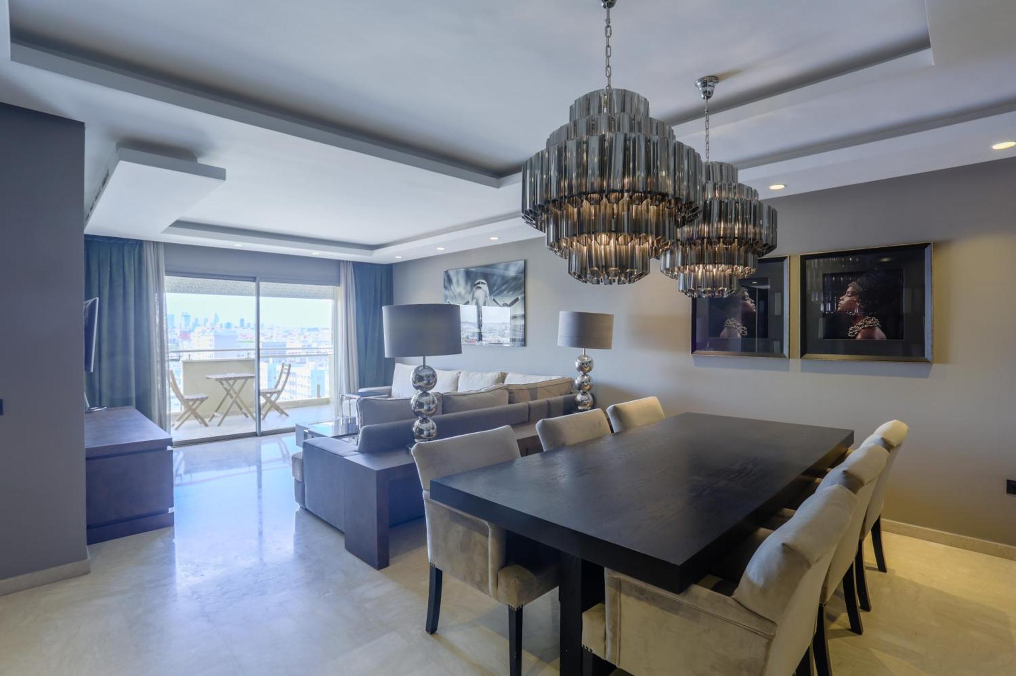 W-Aldorf Apartment Casablanca Bagian luar foto