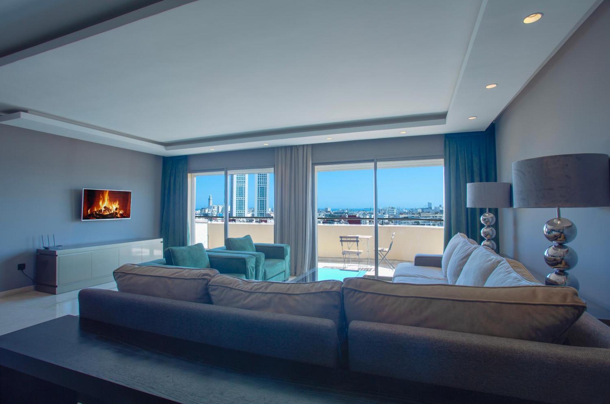 W-Aldorf Apartment Casablanca Bagian luar foto