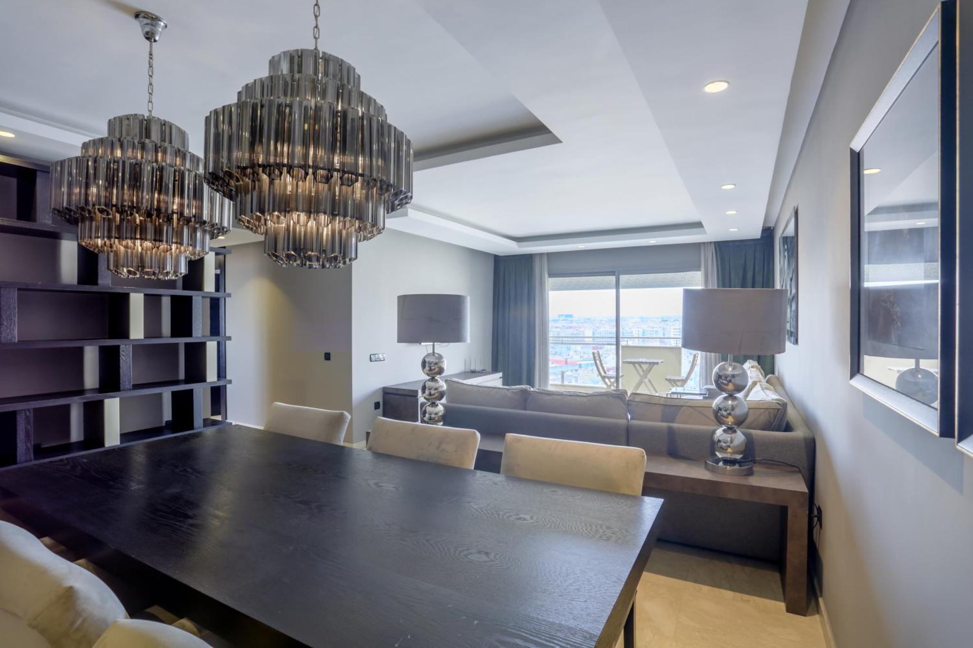 W-Aldorf Apartment Casablanca Bagian luar foto