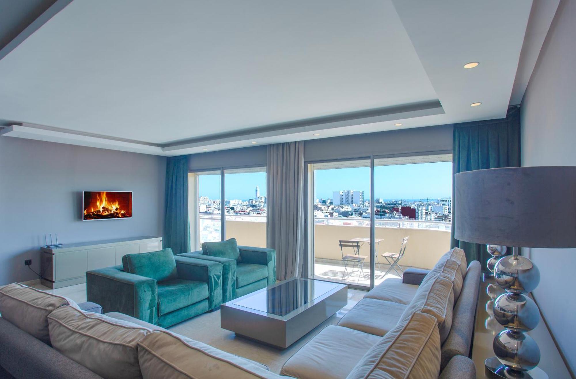 W-Aldorf Apartment Casablanca Bagian luar foto