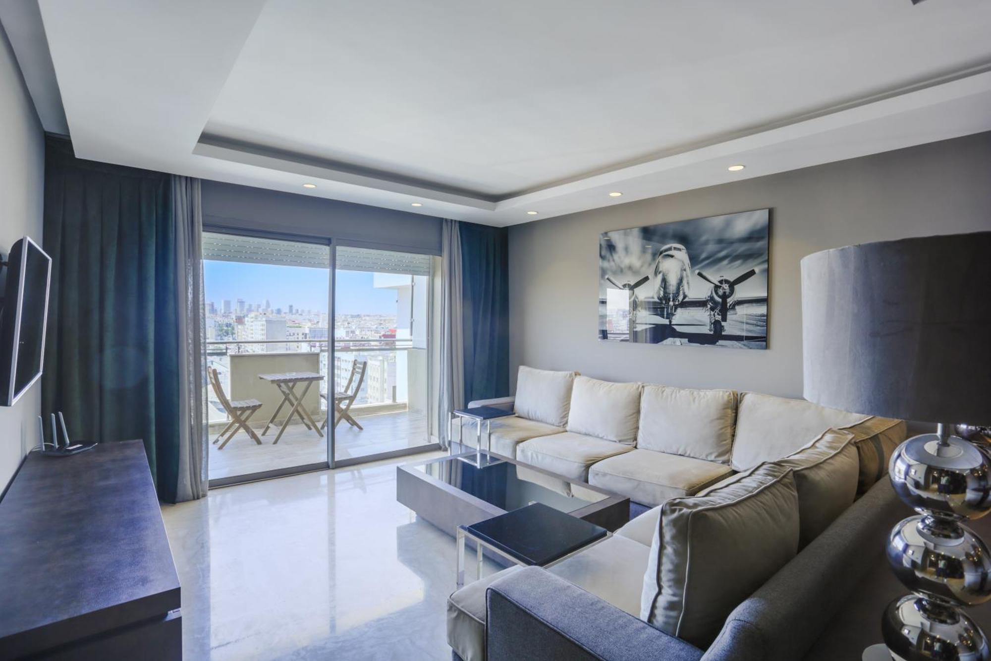 W-Aldorf Apartment Casablanca Bagian luar foto