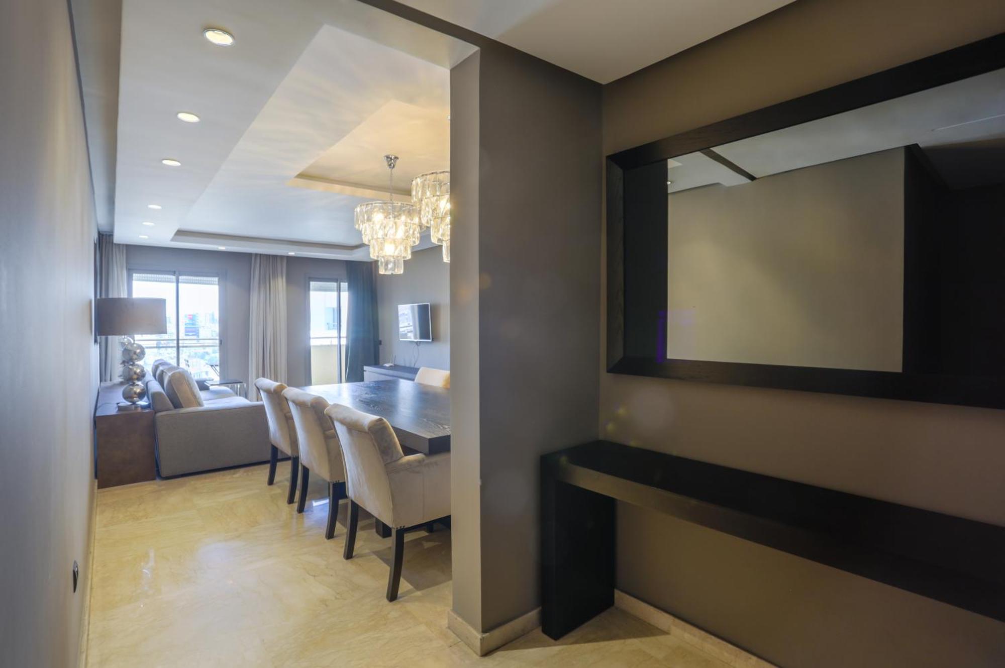 W-Aldorf Apartment Casablanca Bagian luar foto